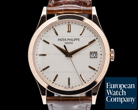 patek philippe calatrava empfohlene größen